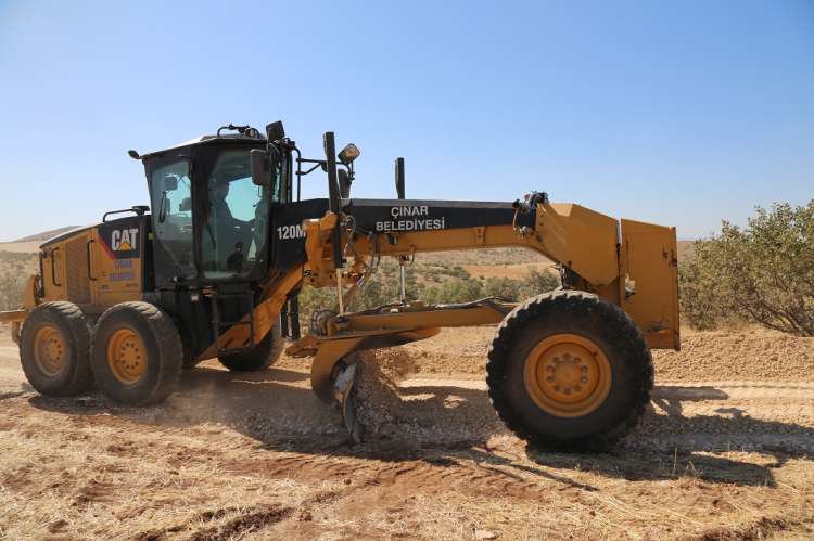 Solmaz Mahallesi’nde Yol Çalışmaları Devam Ediyor