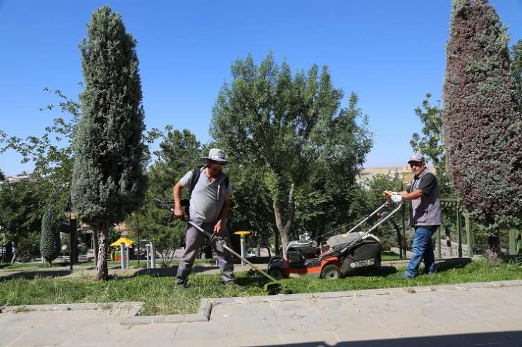 Yeşil Alan Düzenleme Çalışmaları Devam Ediyor 