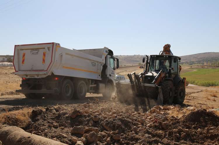 Filizören Mahallesi’nde Yol Çalışmaları Başladı