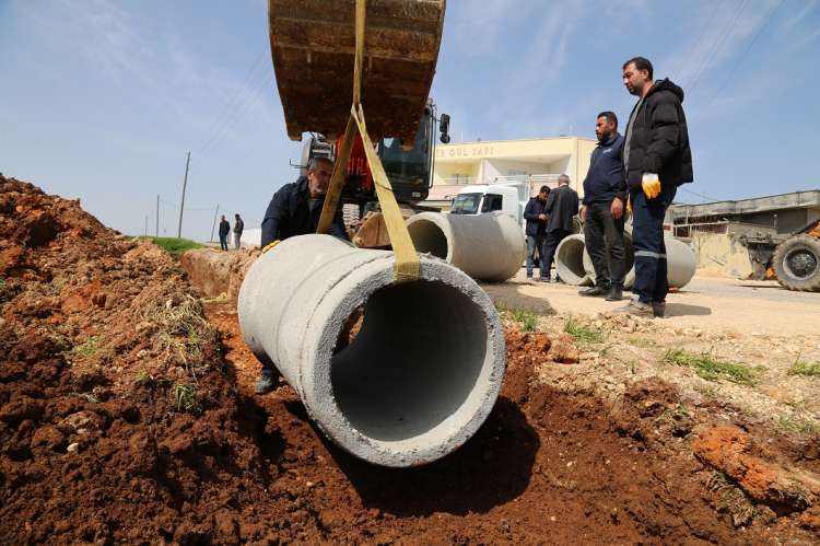 600’lük Boru Döşeme Çalışması Tamamlandı