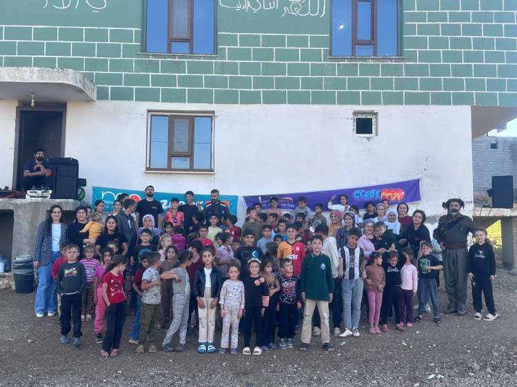Li Parka Nûjîyan û li gundê Herberê Atölyeya Muzîkê ya Zarokan Hat Lidarxistin