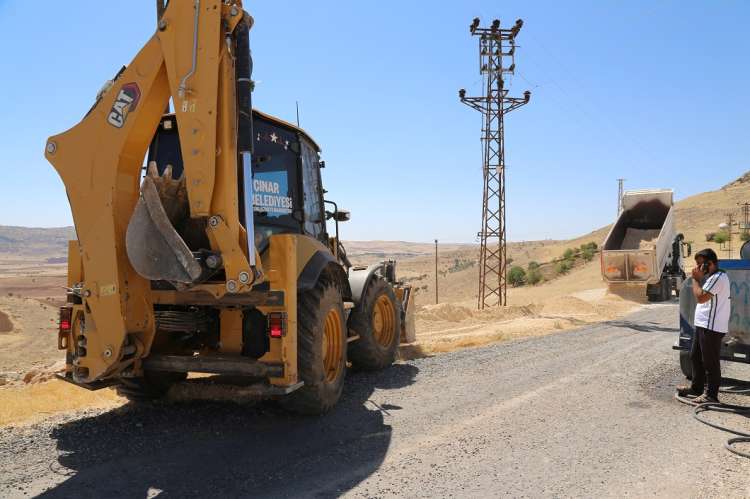 Hızırbey Mahallesi’nde Yol Çalışması Yapıldı