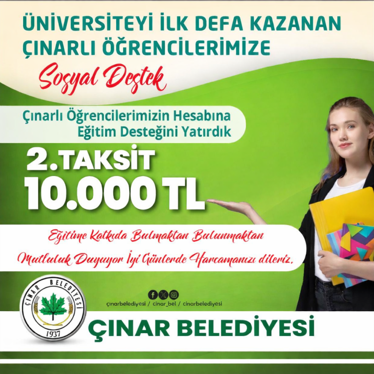 Üniversite Öğrencilerinin İkinci Burs Taksiti Ödendi