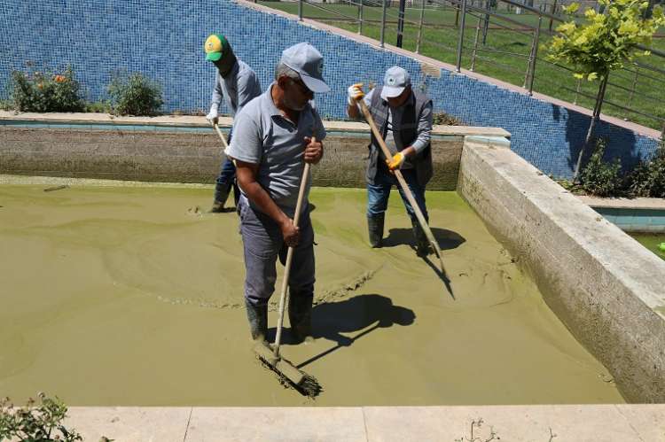 Kaskatlı Havuz Temizlendi