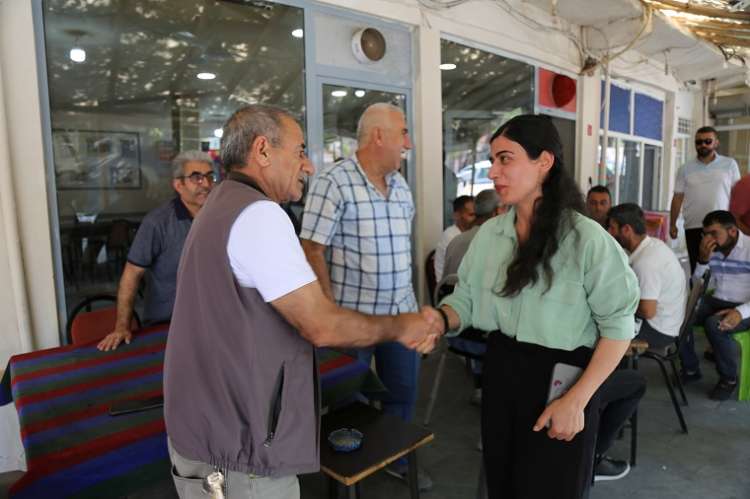 Eşbaşkanımız Çarşı Esnafını Ziyaret Etti