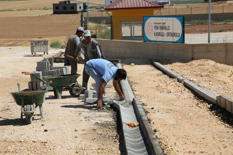Yeni Mahalle’de Parke Çalışmaları Devam Ediyor