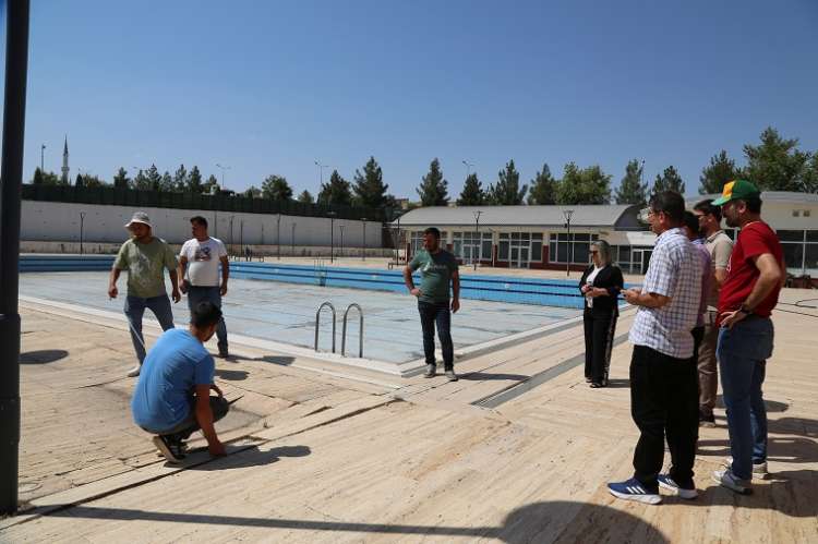 Nujîyan Parkı’nda bulunan olimpik havuzun tadilatına başlanacak 