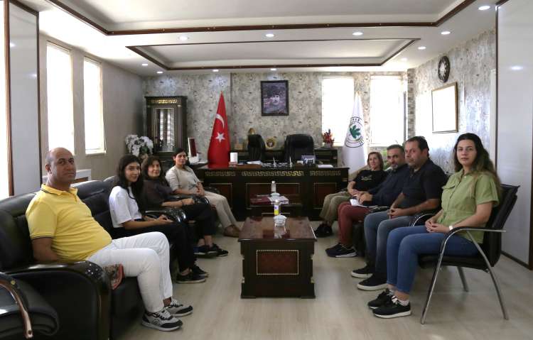 DİTAV'dan Çınar Belediyesine Ziyaret