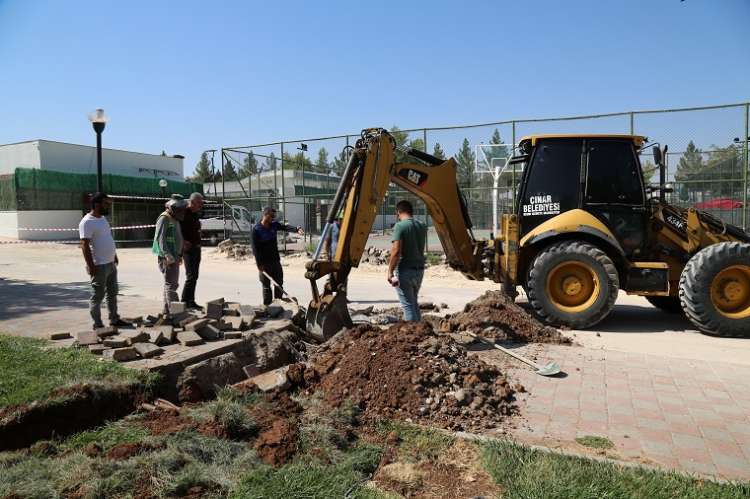 Eşbaşkanlar Nujîyan Parkı'nda Devam Eden Çalışmaları Kontrol Etti 