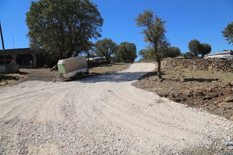 Kadirko ve Şargo'da Yol Çalışmaları 