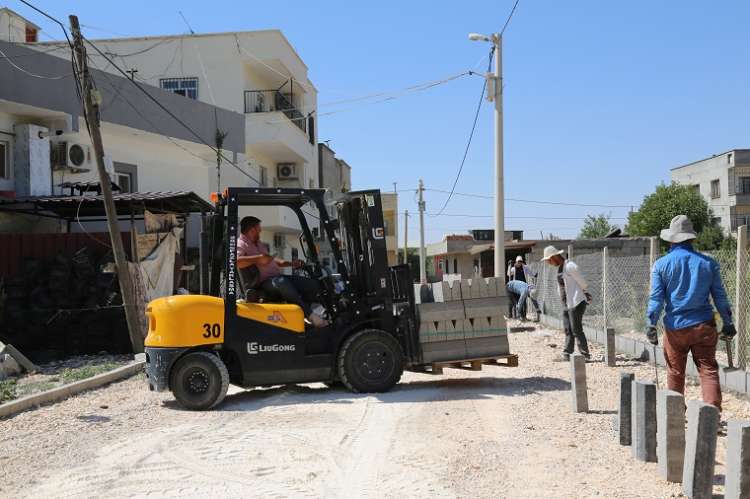 Parke Çalışmaları Devam Ediyor