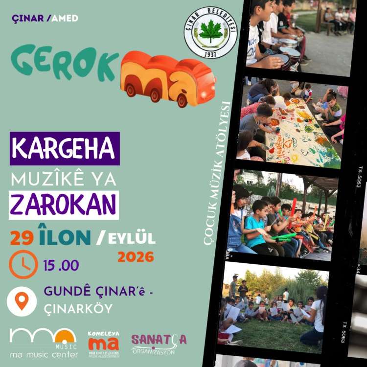 Çalakiyên Zarokan yên ku ji aliyê Şaredariya Xana Axparê ve tên organîze kirin dest pê dikin
