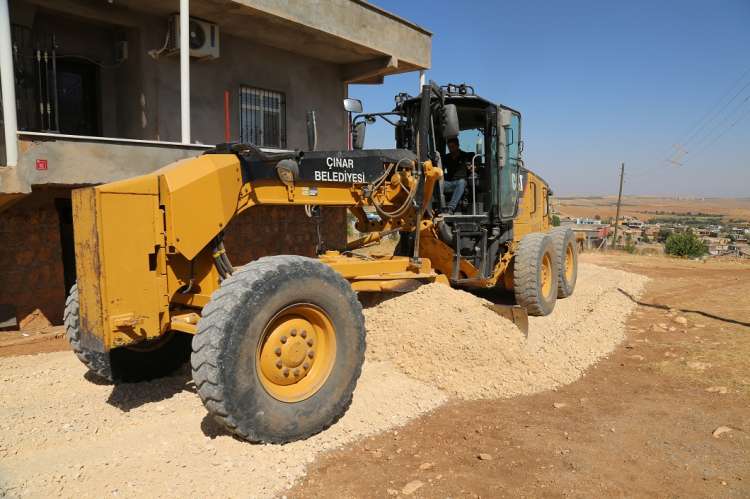 Ağaçsever’de Yol Çalışmaları Devam Ediyor